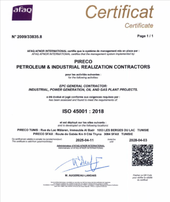 Certificates