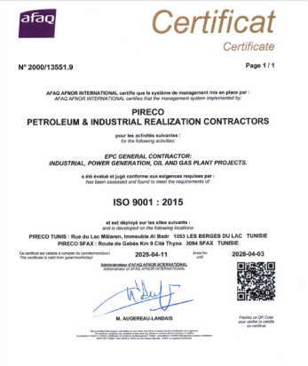 Certificates